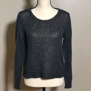 Adorable Cropped Dark Grey Sweater